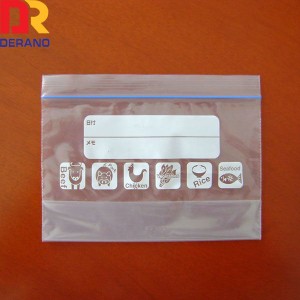 plastic custom design packaging zipper bag wholesaler