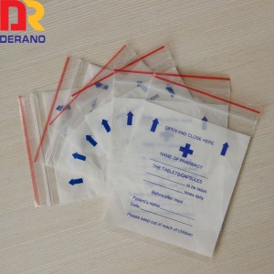 plastic small medicine envelope